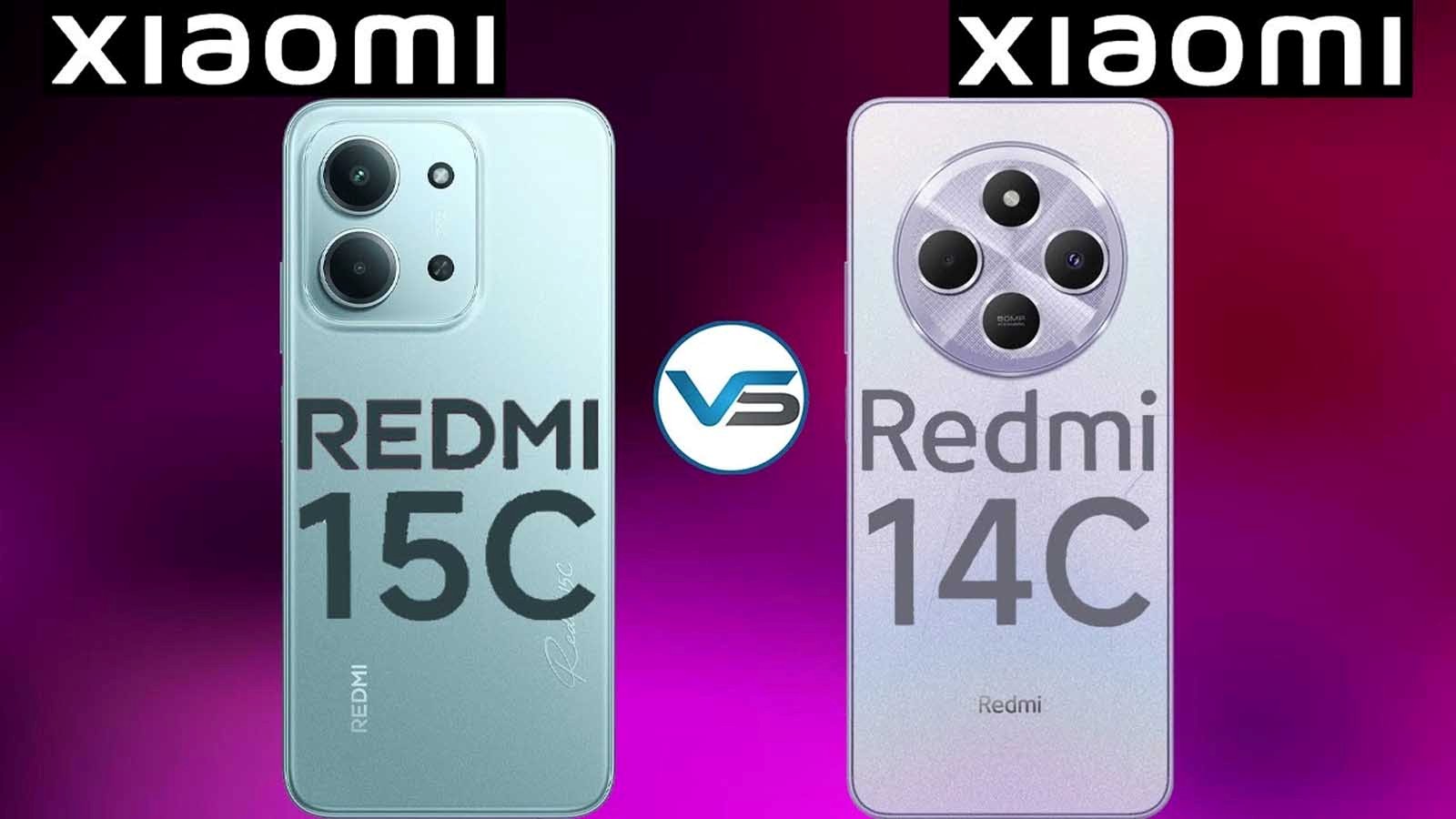 مقایسه Redmi 14c با Redmi 15C