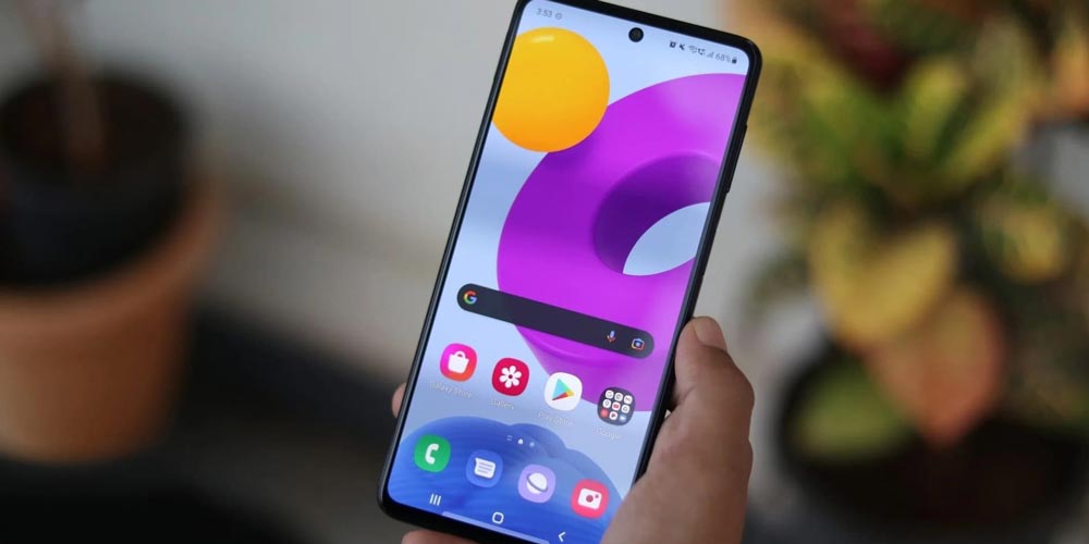 صفحه نمایش گوشی M52