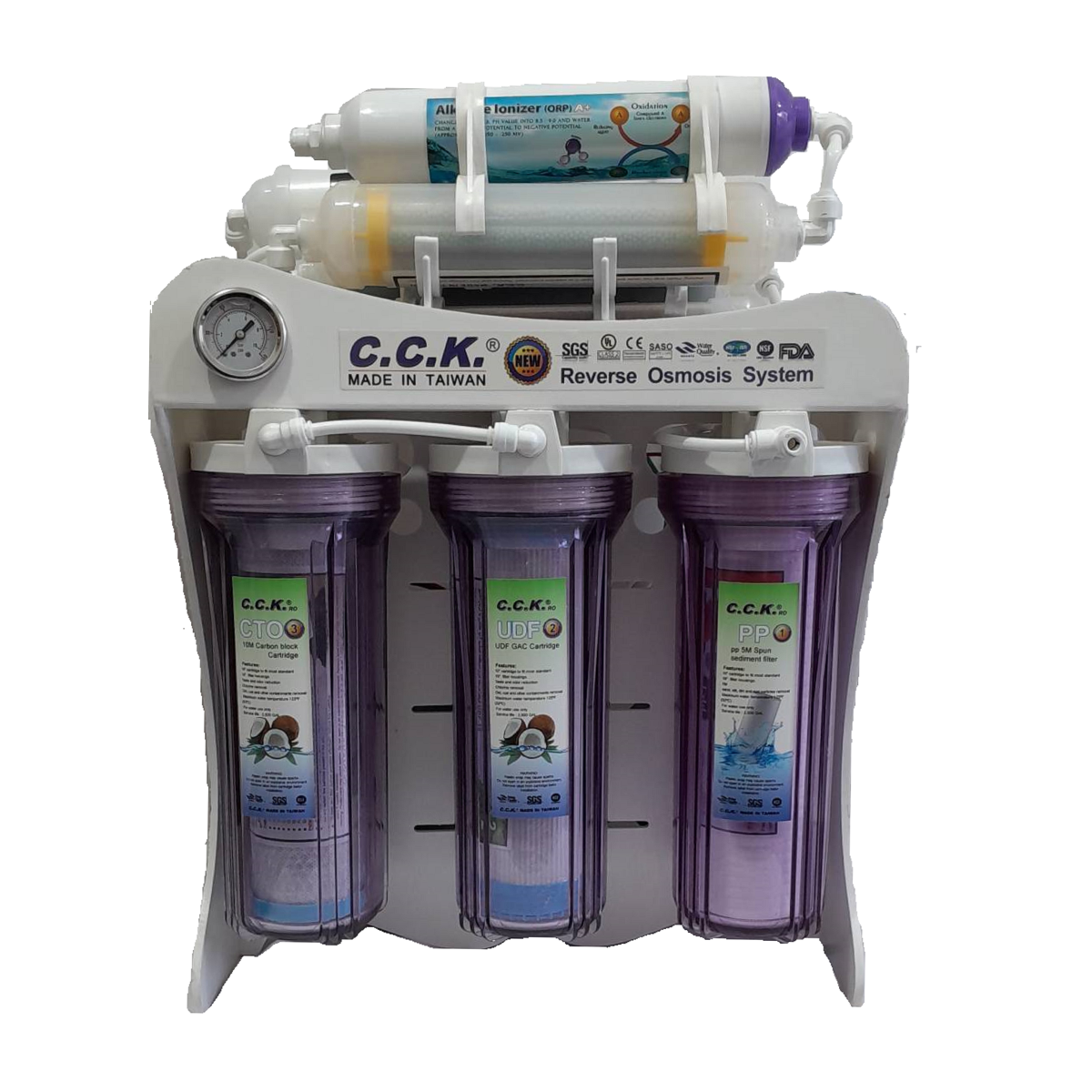 دستگاه تصفیه آب سی سی کا مدل VR-CCK-09 دستگاه تصفیه آب سی سی کا مدل VR-CCK-09