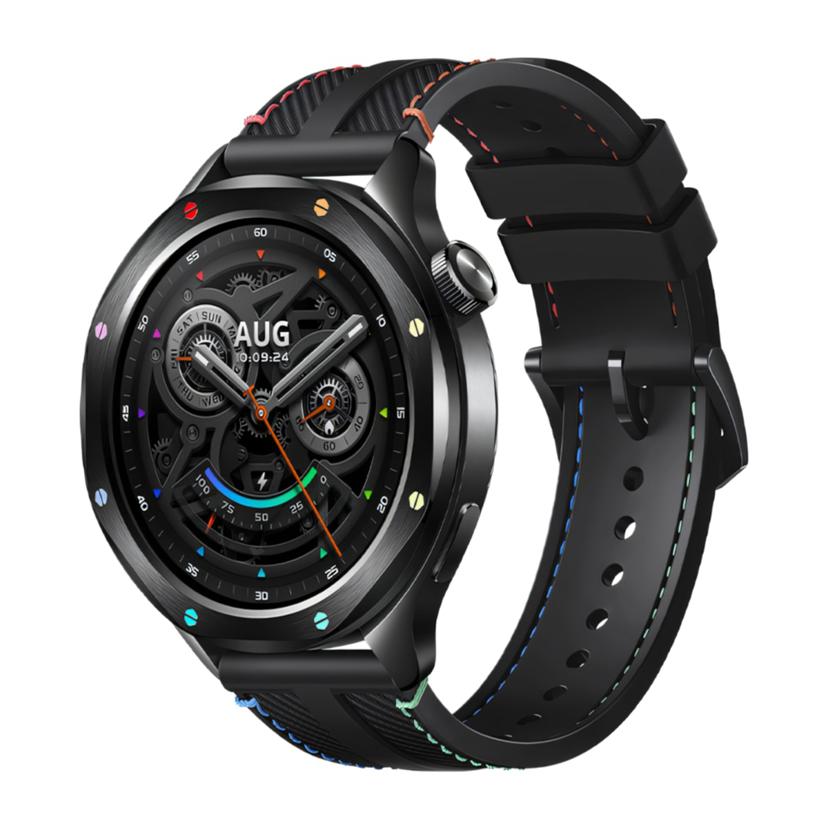 ساعت هوشمند شیائومی مدل S4-بدنه مشکی صفحه چند رنگ