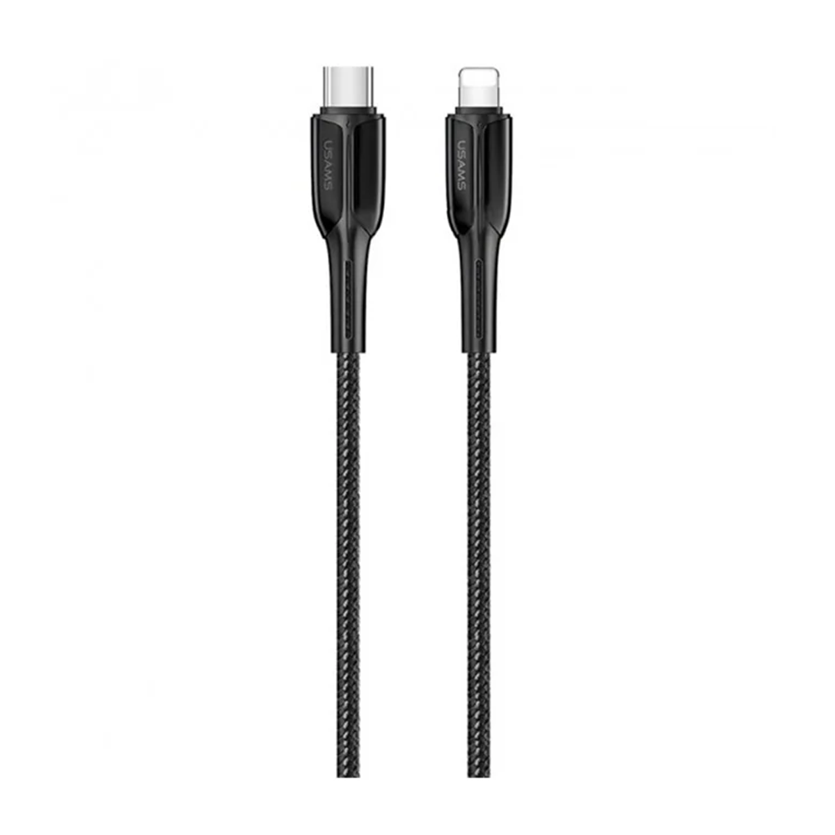 کابل تایپ سی به لایتنینگ یوسمز مدل US-SJ401 U42 طول 1.2 متر کابل تایپ سی به لایتنینگ یوسمز مدل US-SJ401 U42 طول 1.2 متر