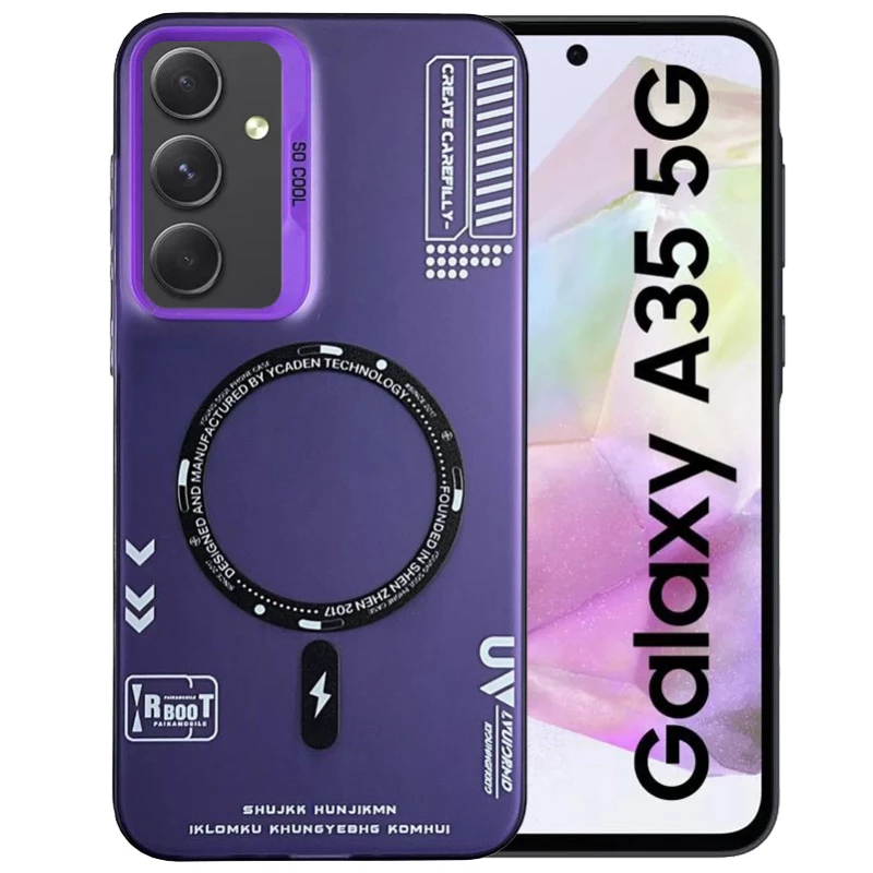 کاور گوشی سامسونگ Galaxy A35 گاردتک مدل SoCool1_A35-نقره‌ای