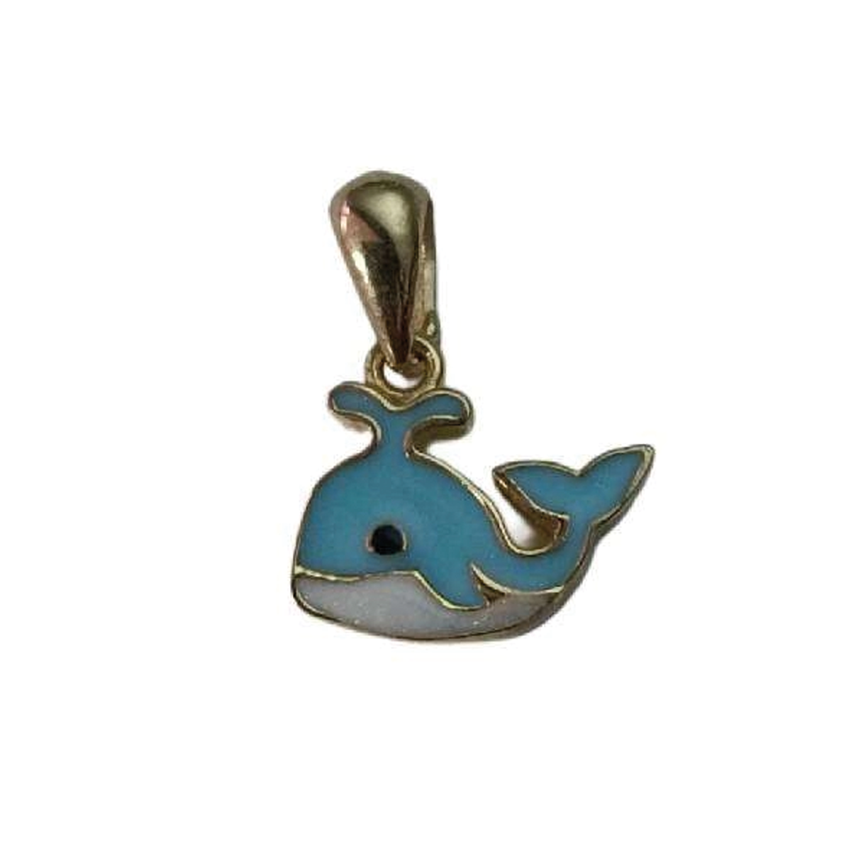 پلاک طلا زنانه اپال گلد مدل نهنگ میناکاری کد sh0252 پلاک طلا زنانه اپال گلد مدل نهنگ میناکاری کد sh0252