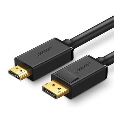 کابل تبدیل Display Port به HDMI یوگرین مدل DP101 طول 1.5 متر-مشکی کابل تبدیل Display Port به HDMI یوگرین مدل DP101 طول 1.5 متر-مشکی