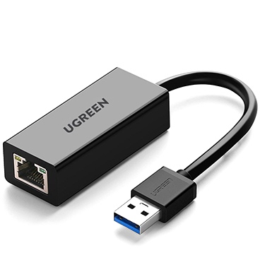 مبدل یو اس بی به شبکه Ethernet یوگرین مدل CR111-مشکی مبدل یو اس بی به شبکه Ethernet یوگرین مدل CR111-مشکی