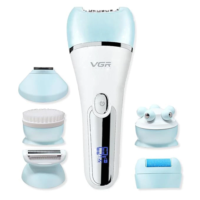 ماشین اصلاح بدن وی جی ار مدل V-733-فیروزهای ماشین اصلاح بدن وی جی ار مدل V-733-فیروزهای