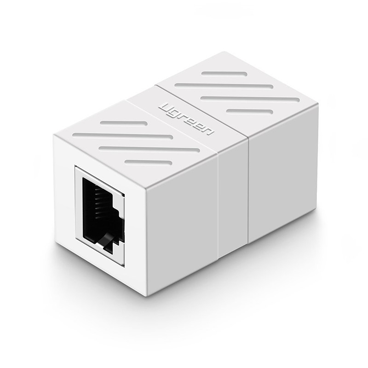 مبدل RJ45 به RJ45 یوگرین مدل NW114-سفید مبدل RJ45 به RJ45 یوگرین مدل NW114-سفید
