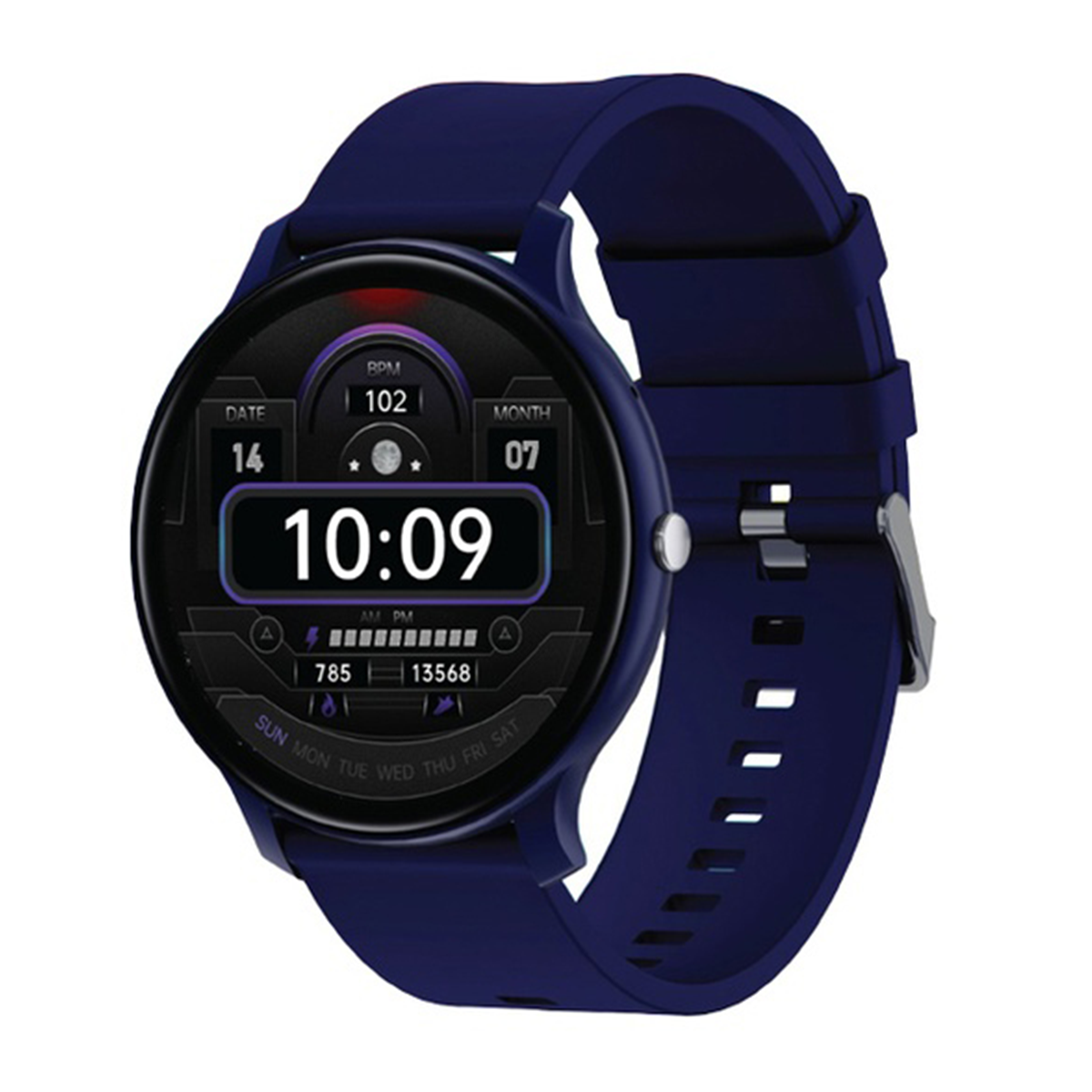 ساعت هوشمند گرین لاین مدل GT-FIT GNGTFTSW-بدنه آبی بند آبی