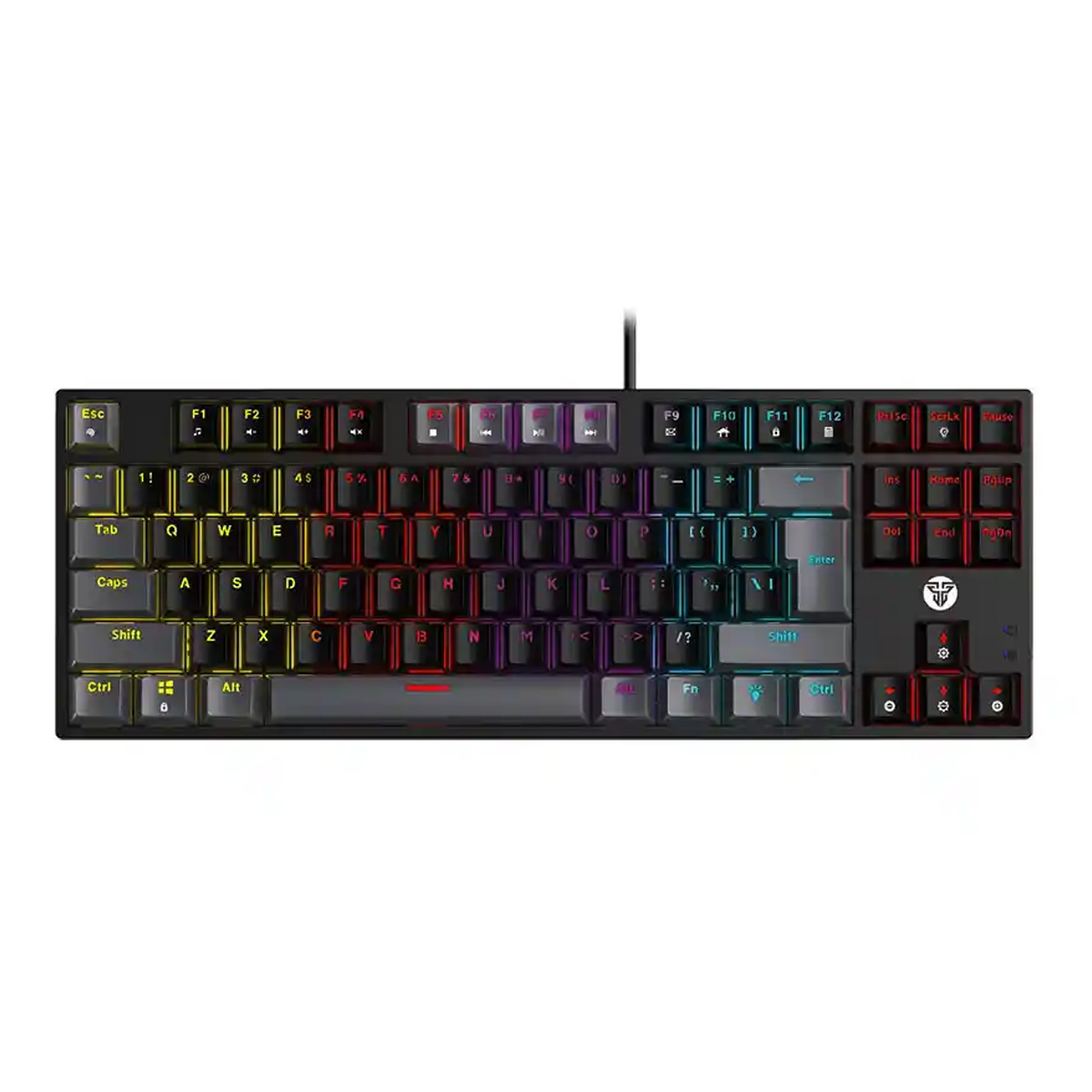 کیبورد باسیم گیمینگ فنتک مدل ATOM87 MK876V2 سوئیچ آبی کیبورد باسیم گیمینگ فنتک مدل ATOM87 MK876V2 سوئیچ آبی