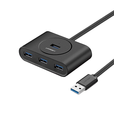 هاب USB یوگرین 4 پورت CR113 مدل 20283 هاب USB یوگرین 4 پورت CR113 مدل 20283