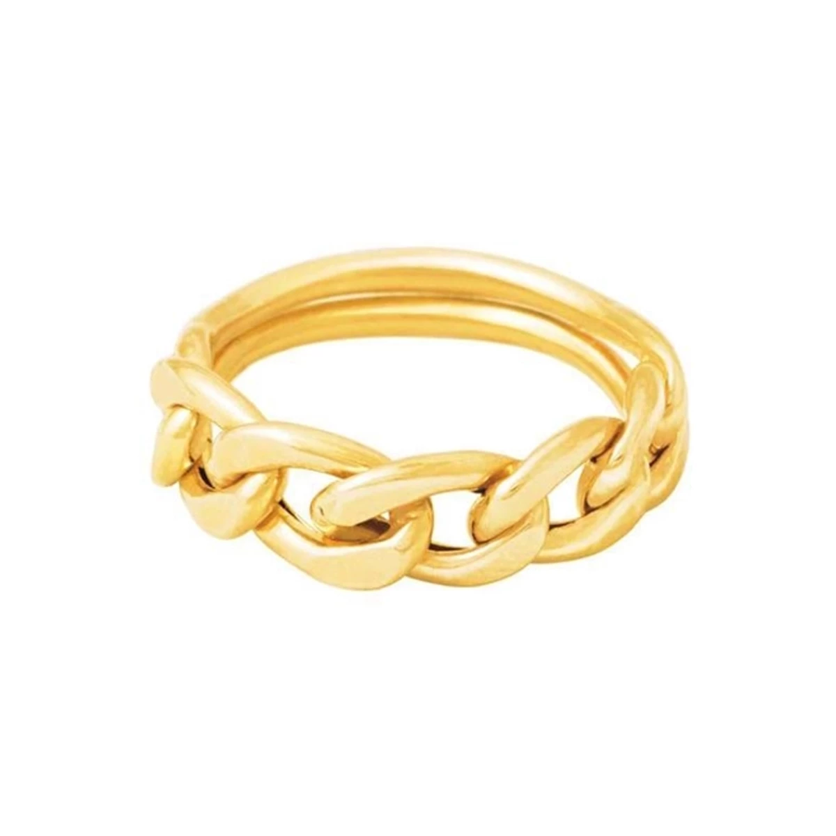 انگشتر طلا 18 عیار زنانه مدل کارتیه کد ka سایز 57-0.66