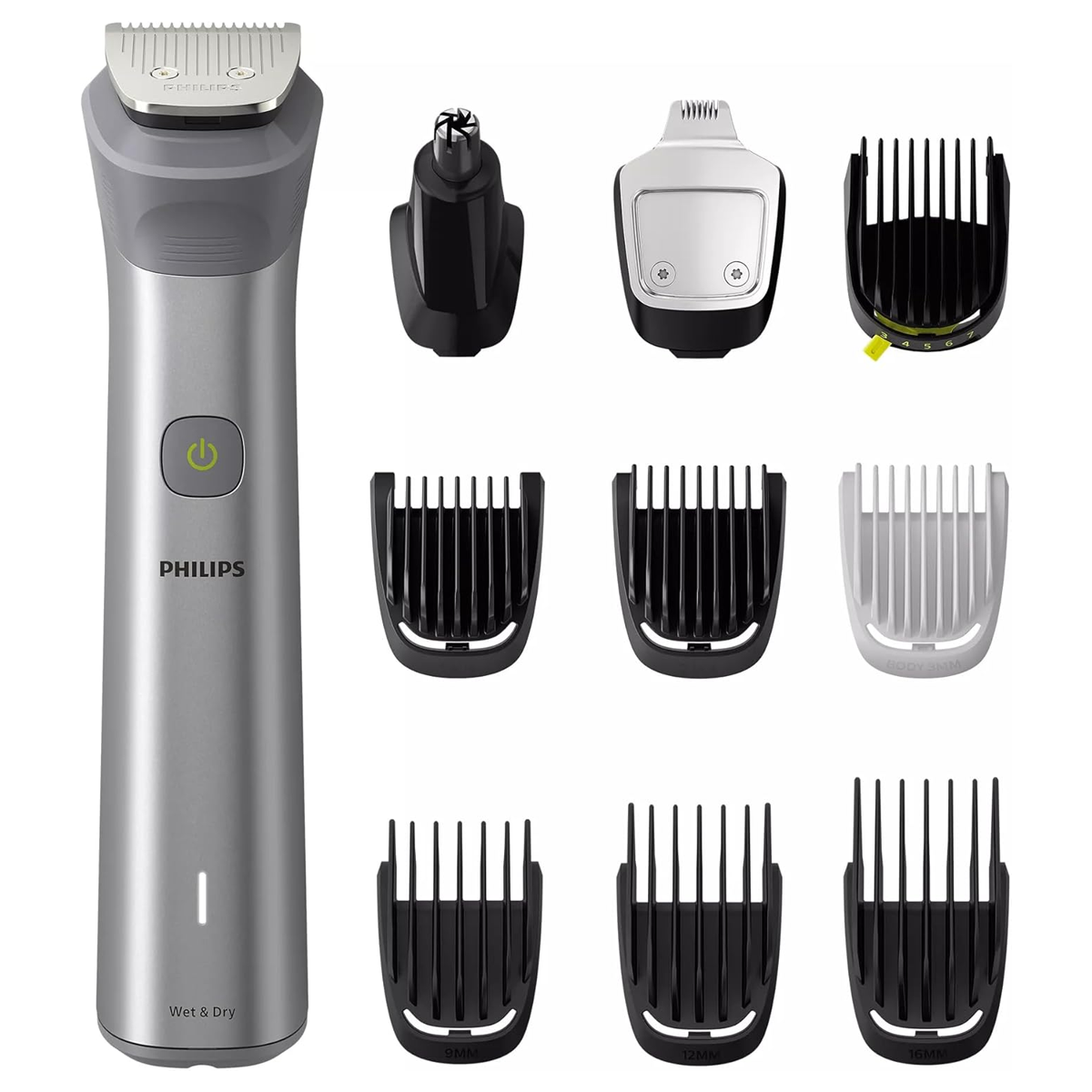ماشین اصلاح موی سر و صورت فیلیپس مدل MG5920/15-نقرهای ماشین اصلاح موی سر و صورت فیلیپس مدل MG5920/15-نقرهای