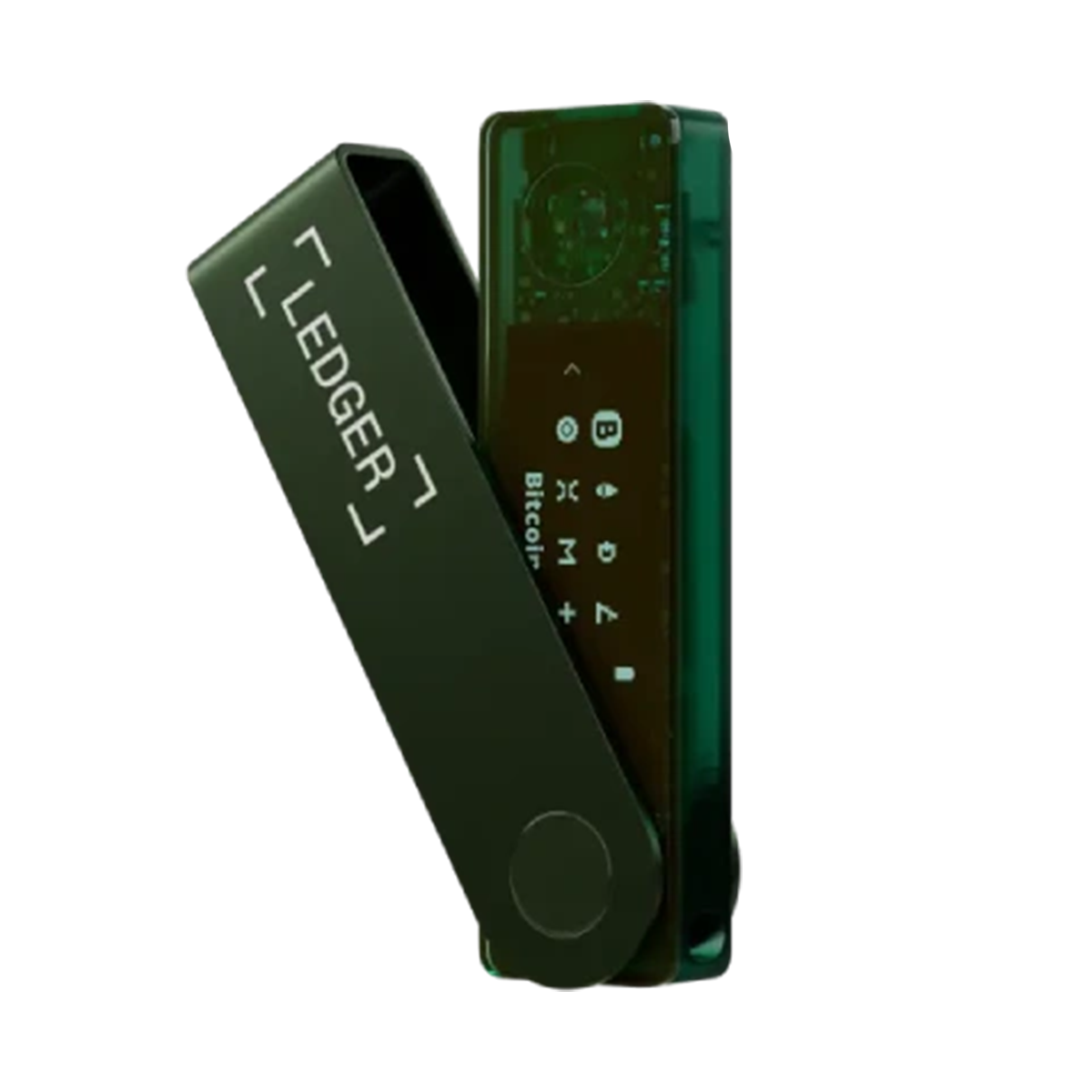 کیف پول سخت افزاری لجر مدل Nano X 2025-سبز زمردی کیف پول سخت افزاری لجر مدل Nano X 2025-سبز زمردی