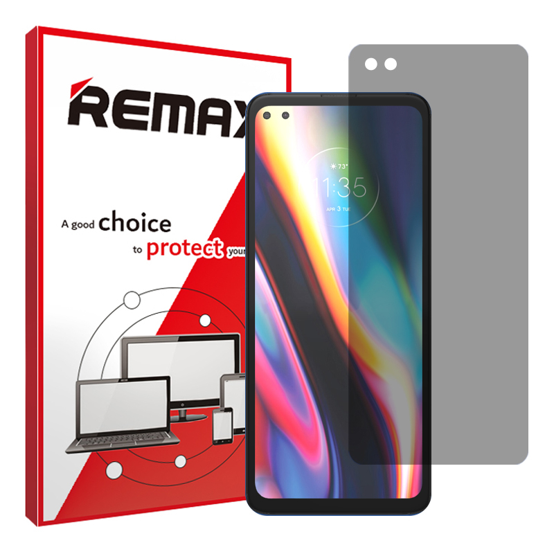 محافظ صفحه نمایش پرایوسی ریمکس مدل Resistant مناسب برای گوشی موبایل موتورولا Moto G 5G Plus محافظ صفحه نمایش پرایوسی ریمکس مدل Resistant مناسب برای گوشی موبایل موتورولا Moto G 5G Plus