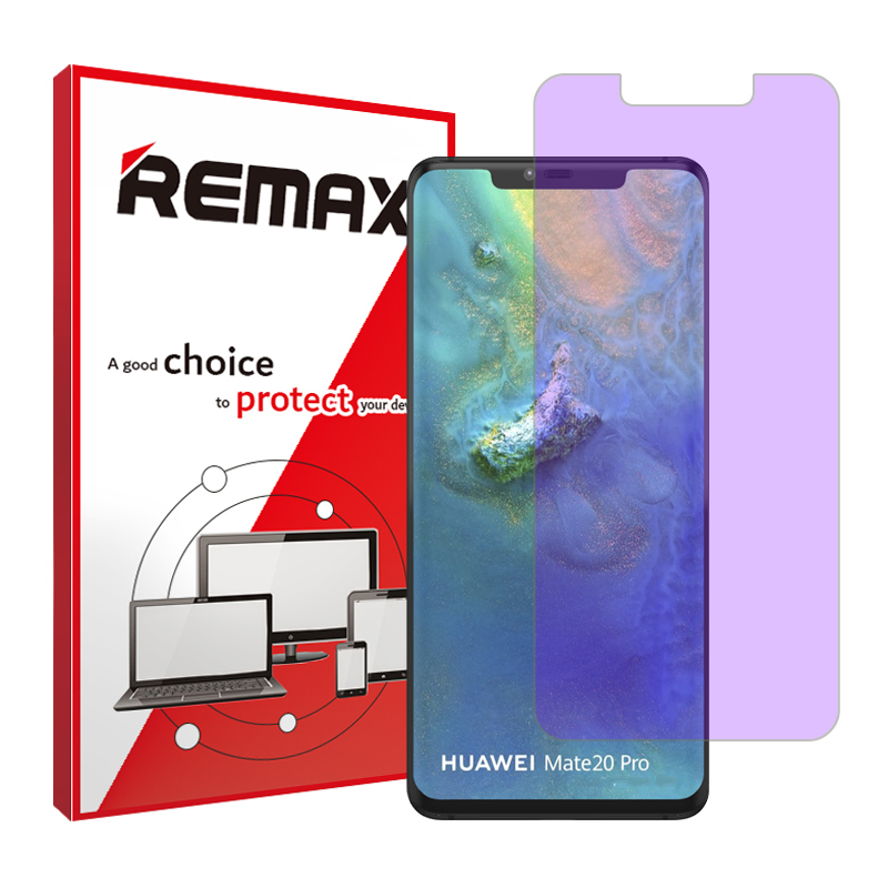 محافظ صفحه نمایش آنتی پرپل ریمکس مدل Resistant مناسب برای گوشی موبایل هوآوی Mate 20 Pro محافظ صفحه نمایش آنتی پرپل ریمکس مدل Resistant مناسب برای گوشی موبایل هوآوی Mate 20 Pro