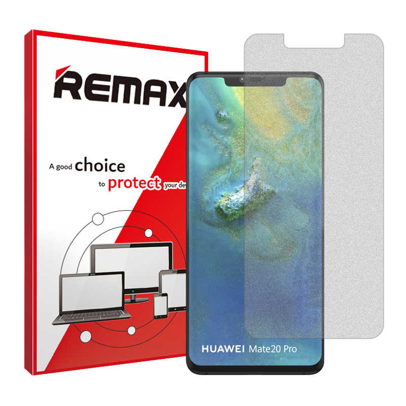 محافظ صفحه نمایش مات ریمکس مدل Resistant مناسب برای گوشی موبایل هوآوی Mate 20 Pro محافظ صفحه نمایش مات ریمکس مدل Resistant مناسب برای گوشی موبایل هوآوی Mate 20 Pro