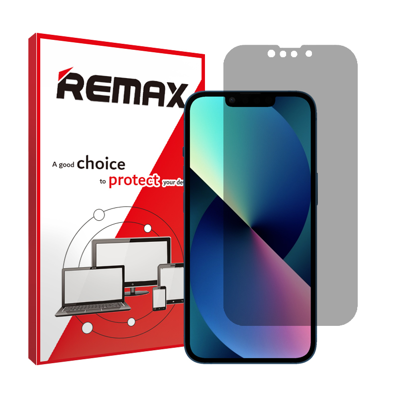محافظ صفحه نمایش پرایوسی ریمکس مدل HyPRV مناسب برای گوشی موبایل اپل iPhone 13 محافظ صفحه نمایش پرایوسی ریمکس مدل HyPRV مناسب برای گوشی موبایل اپل iPhone 13