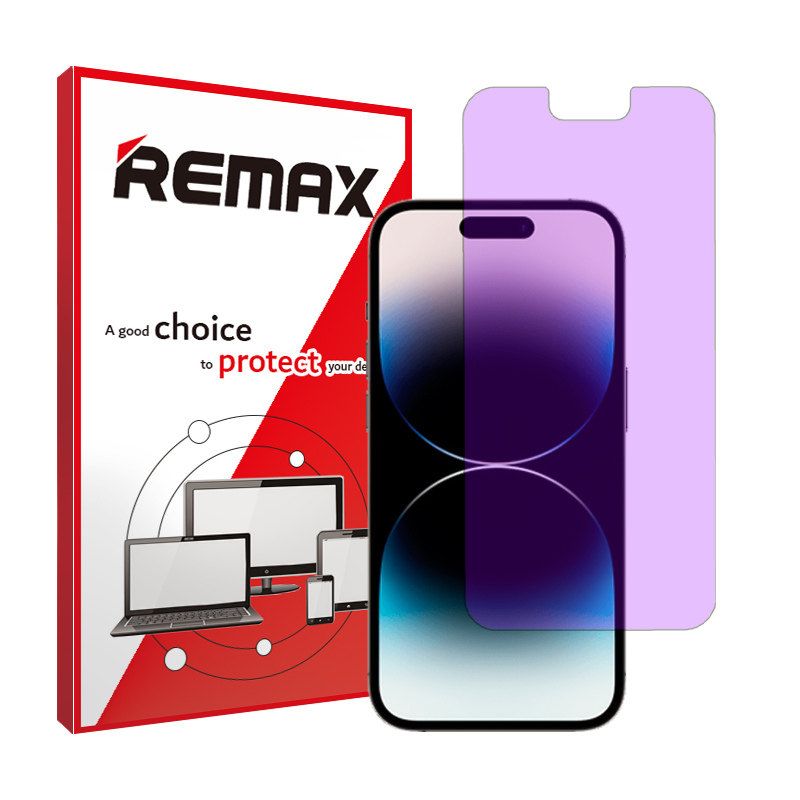 محافظ صفحه نمایش آنتی پرپل ریمکس مدل HyPRL مناسب برای گوشی موبایل اپل iPhone 14 Pro Max محافظ صفحه نمایش آنتی پرپل ریمکس مدل HyPRL مناسب برای گوشی موبایل اپل iPhone 14 Pro Max