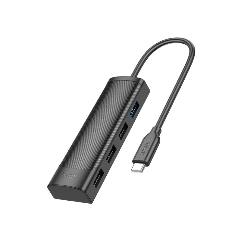 هاب USB-C هوکو 4 پورت مدل HB41 4IN1 هاب USB-C هوکو 4 پورت مدل HB41 4IN1