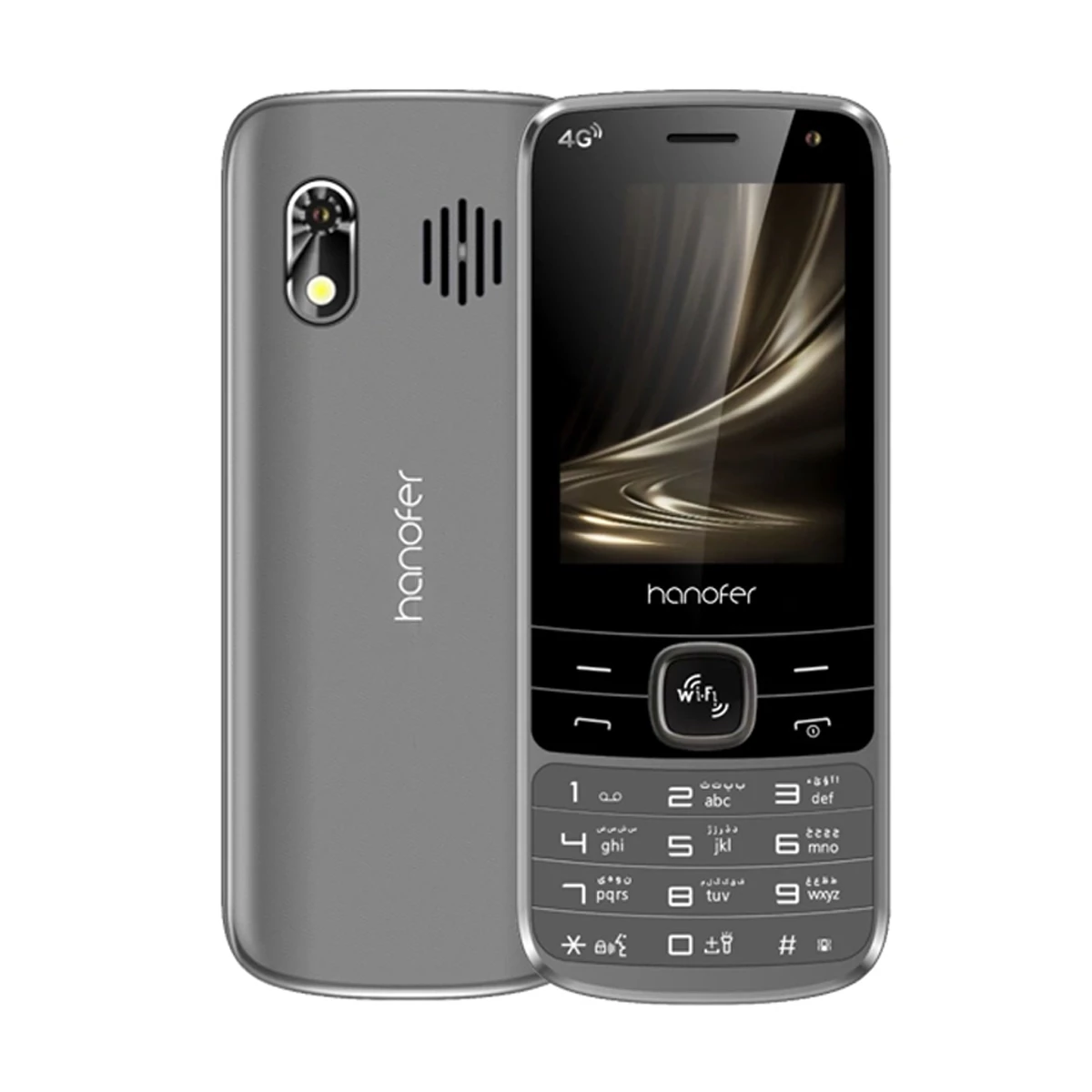 گوشی موبایل هانوفر مدل 5300 4G دو سیم کارت-سفید گوشی موبایل هانوفر مدل 5300 4G دو سیم کارت-سفید