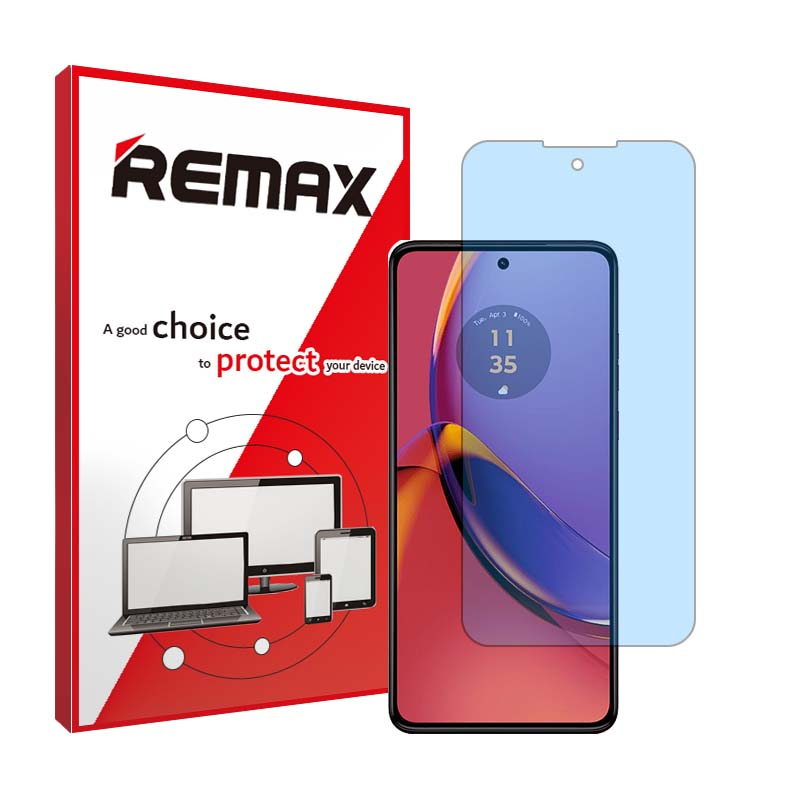 محافظ صفحه نمایش ضد اشعه آبی ریمکس مدل Resistant مناسب برای گوشی موبایل موتورولا Moto G84 محافظ صفحه نمایش ضد اشعه آبی ریمکس مدل Resistant مناسب برای گوشی موبایل موتورولا Moto G84