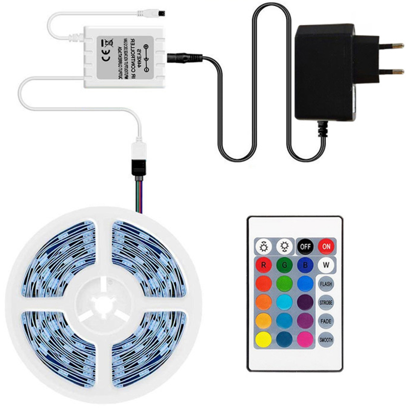 ریسه ال ای دی مدل RGB-remote طول 5 متر