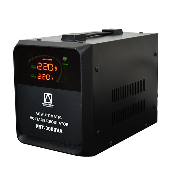 استابلایزر هوشمند پیمان گزاران مدل PRT-3000 توان خروجی 3000 ولت آمپر استابلایزر هوشمند پیمان گزاران مدل PRT-3000 توان خروجی 3000 ولت آمپر