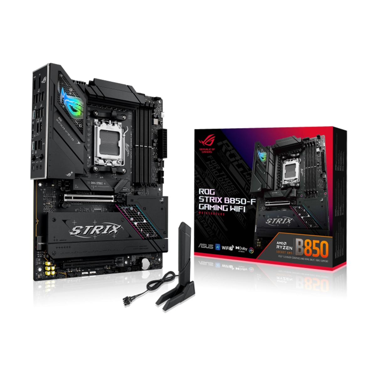 مادربرد ایسوس مدل ROG STRIX B850-F GAMING WIFI-مشکی مادربرد ایسوس مدل ROG STRIX B850-F GAMING WIFI-مشکی