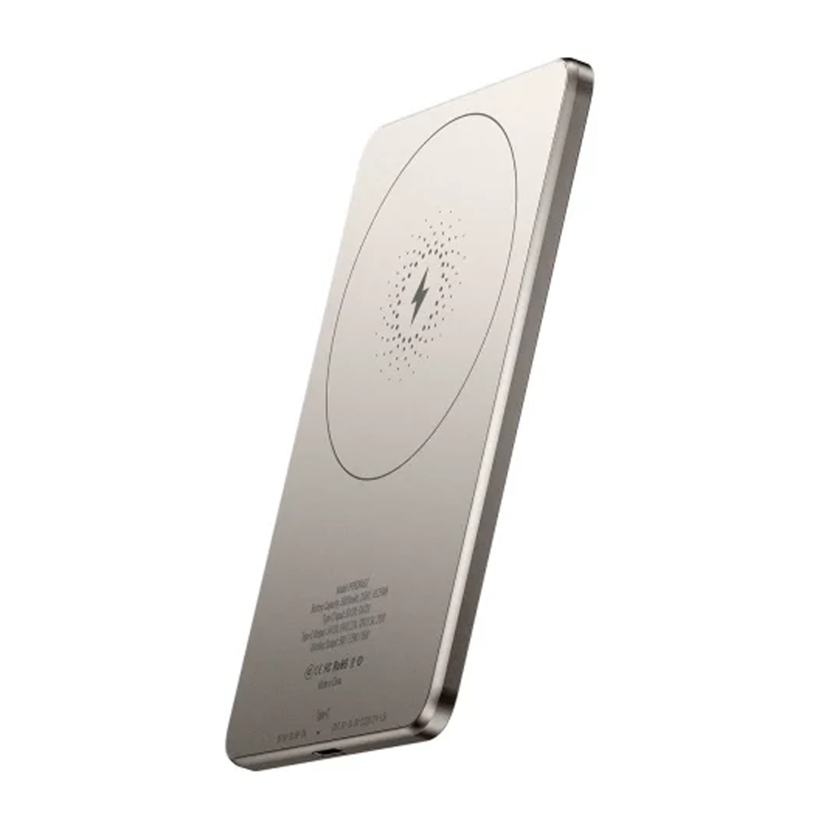 پاوربانک پاورولوجی مدل PPBCHA63 ظرفیت 5000 میلی آمپر ساعت توان 20 وات-بژ پاوربانک پاورولوجی مدل PPBCHA63 ظرفیت 5000 میلی آمپر ساعت توان 20 وات-بژ