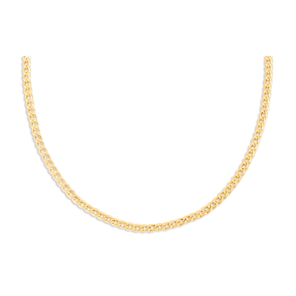 زنجیر طلا زنانه مدل کارتیه کد WN3140-3.34 زنجیر طلا زنانه مدل کارتیه کد WN3140-3.34