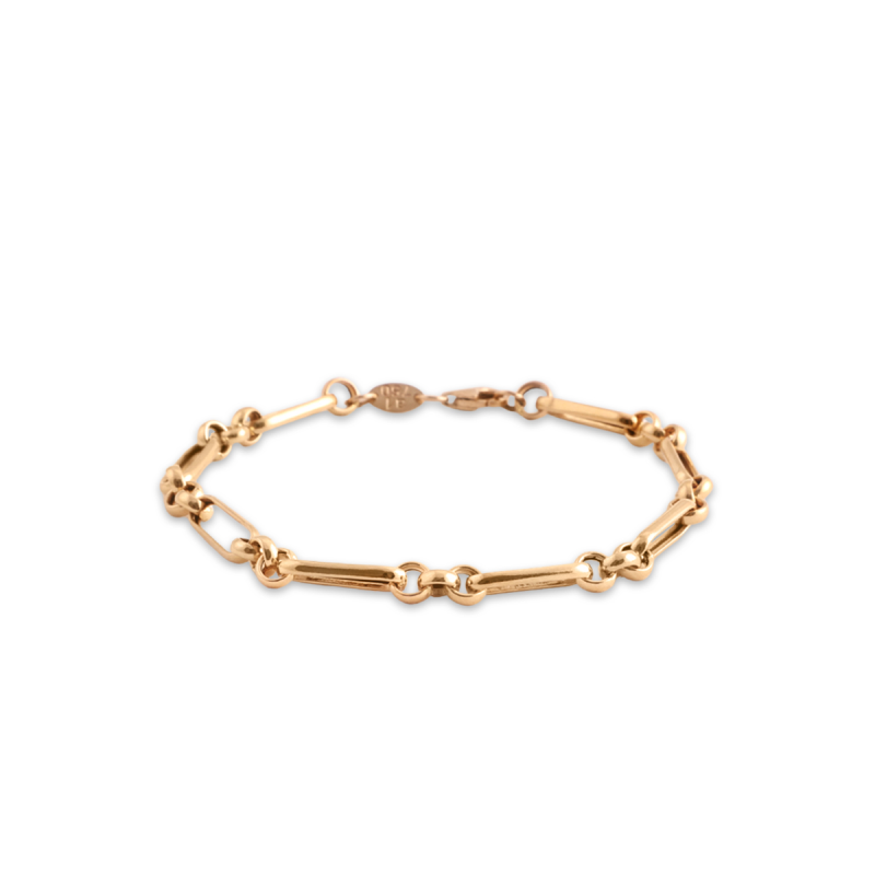 دستبند طلا زنانه بان گالری مدل دیبا دستبند طلا زنانه بان گالری مدل دیبا