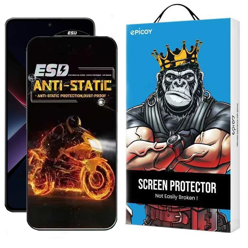 محافظ صفحه نمایش اپیکوی مدل Fiery ESD مناسب برای گوشی پوکو Poco X6 Pro محافظ صفحه نمایش اپیکوی مدل Fiery ESD مناسب برای گوشی پوکو Poco X6 Pro