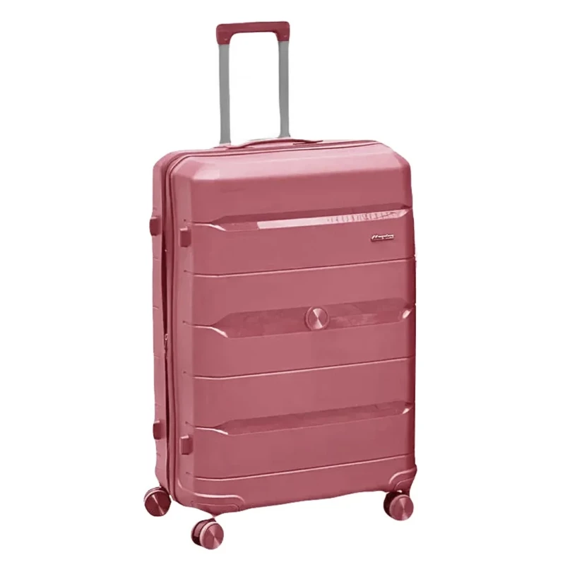 چمدان مسافرتی مندوزا مدل 76 سایز بزرگ-ذغالی