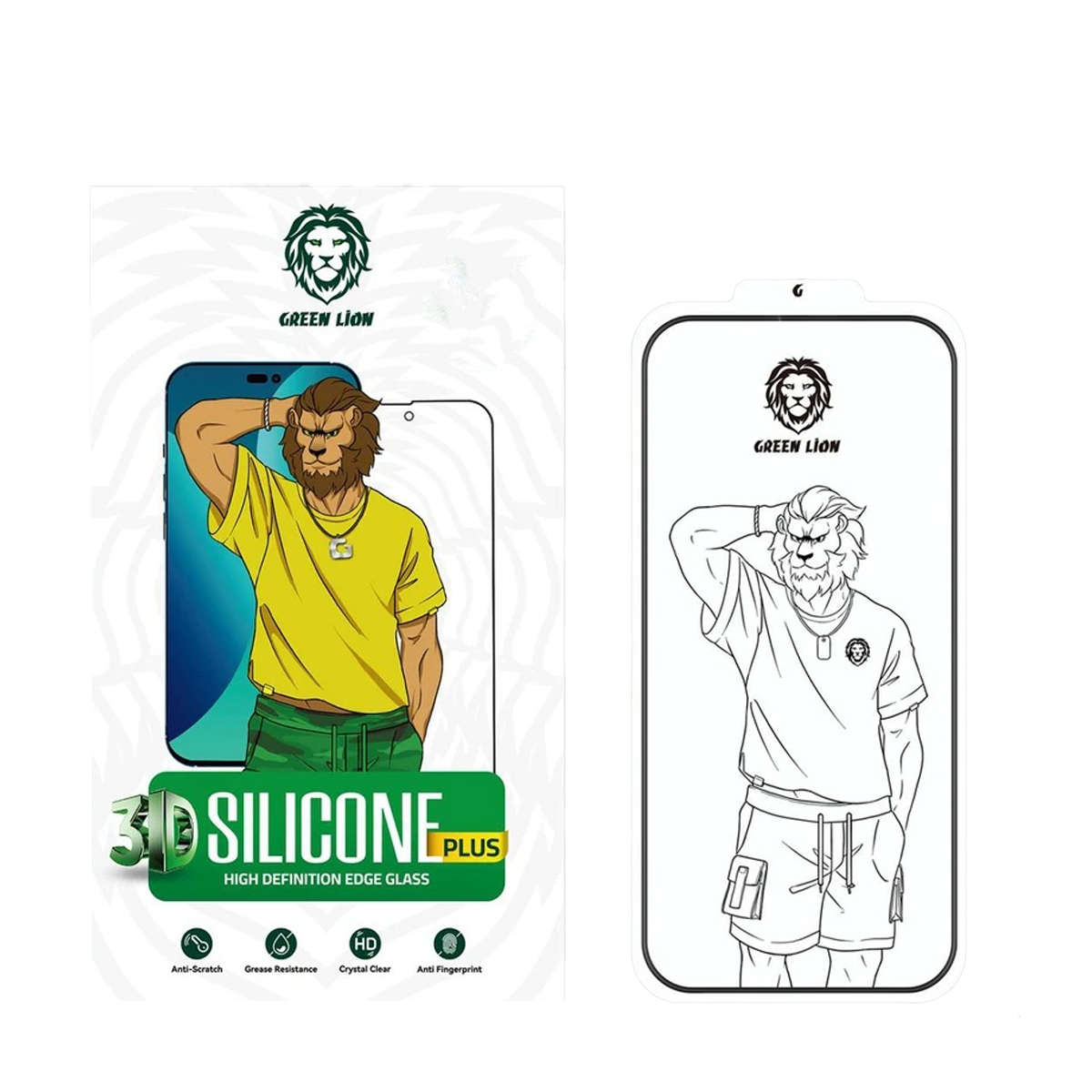 محافظ صفحه نمایش گرین مدل Silicone-HD Plus مناسب برای گوشی موبایل اپل iphone 11 Pro Max/Xs Max 