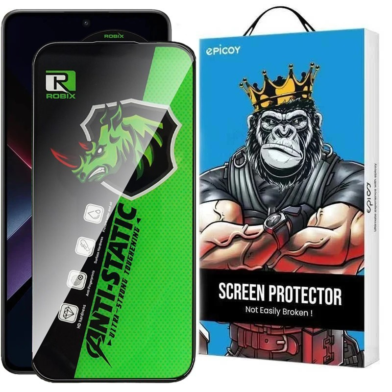 محافظ صفحه نمایش گوشی شیائومی Redmi Note 14 اپیکوی مدل Rhino Robix 