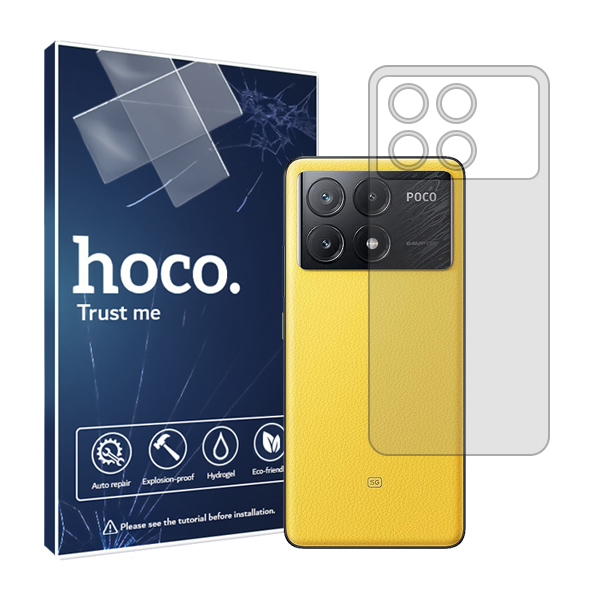 محافظ پشت گوشی شفاف هوکو مدل HyGEL مناسب برای گوشی موبایل شیائومی Poco X6 Pro محافظ پشت گوشی شفاف هوکو مدل HyGEL مناسب برای گوشی موبایل شیائومی Poco X6 Pro