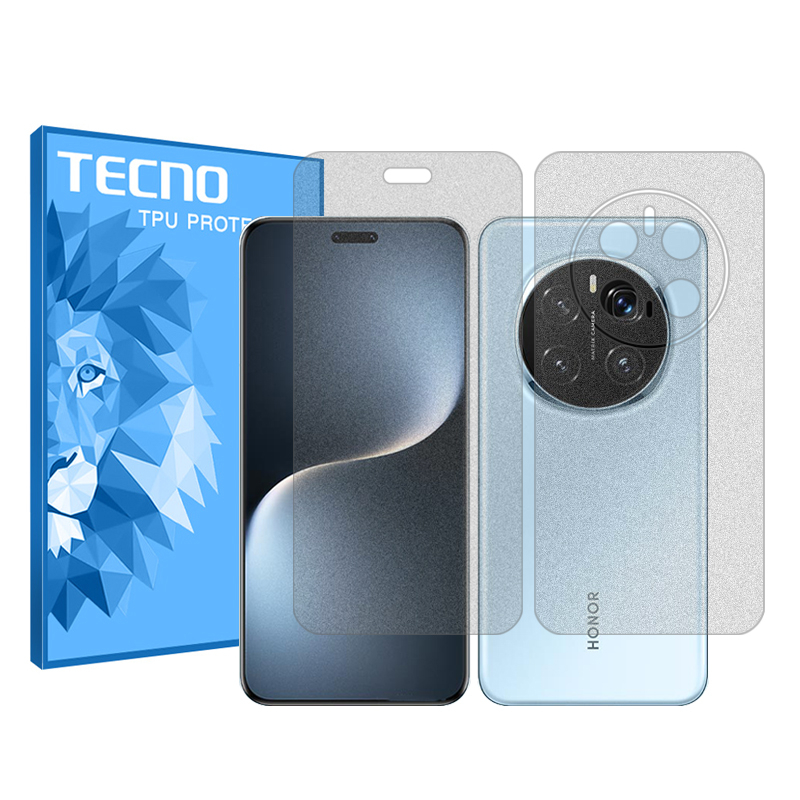 محافظ صفحه نمایش مات تکنو مدل Resistant مناسب برای گوشی موبایل آنر Magic 7 Pro به همراه محافظ پشت گوشی محافظ صفحه نمایش مات تکنو مدل Resistant مناسب برای گوشی موبایل آنر Magic 7 Pro به همراه محافظ پشت گوشی
