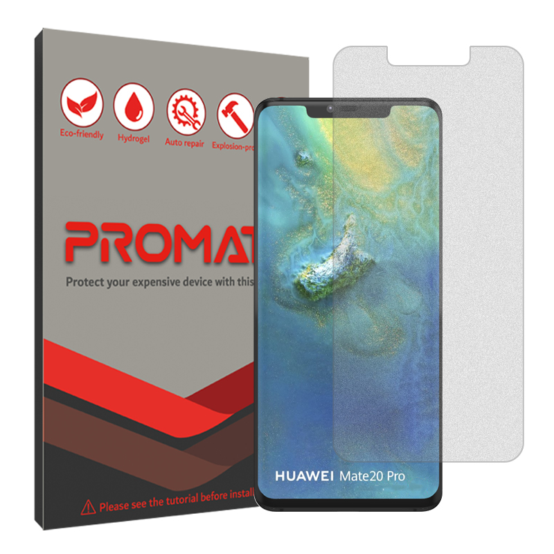 رمحافظ صفحه نمایش مات پرومیت مدل Resistant مناسب برای گوشی موبایل هوآوی Mate 20 Pro رمحافظ صفحه نمایش مات پرومیت مدل Resistant مناسب برای گوشی موبایل هوآوی Mate 20 Pro