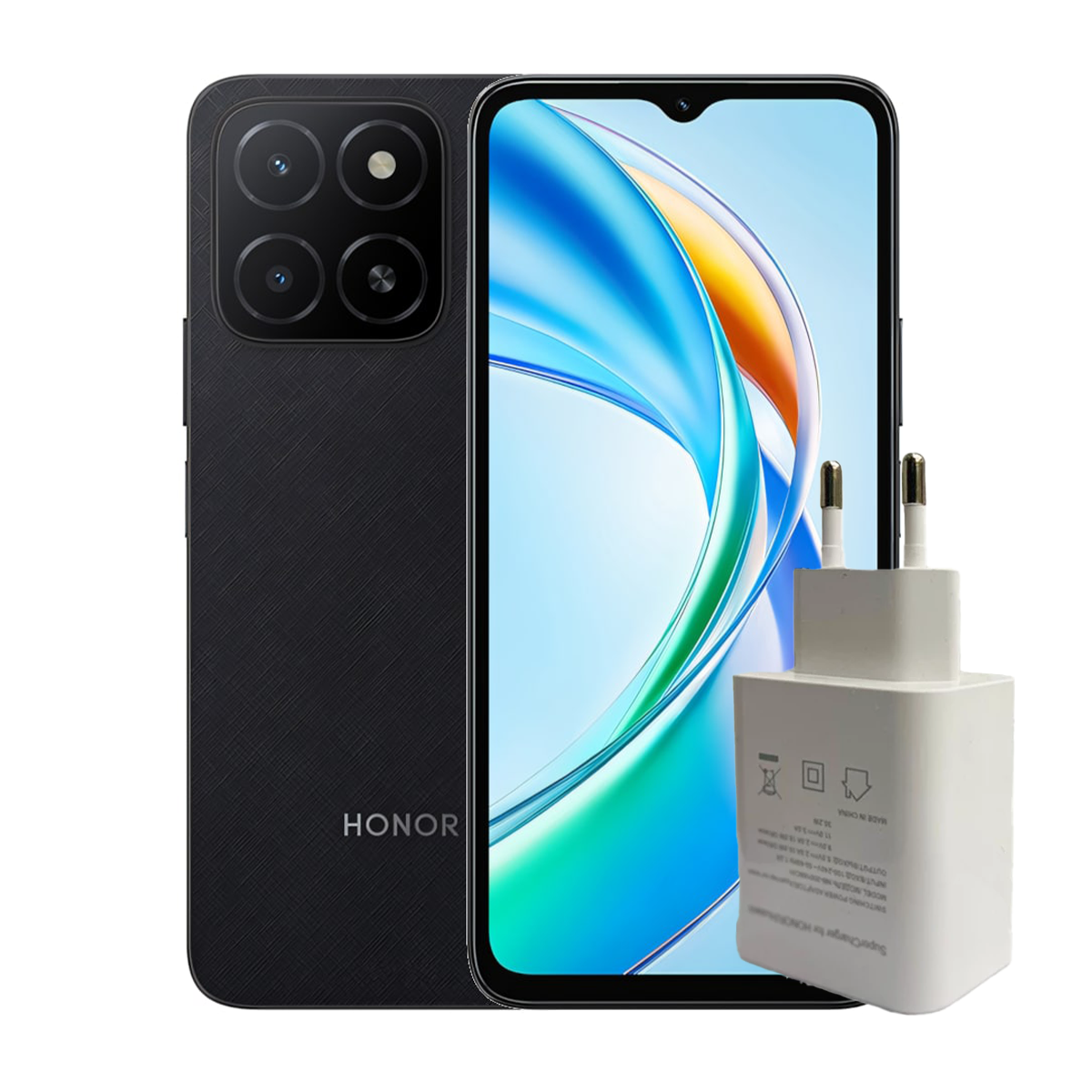 گوشی موبایل آنر مدل X5b Plus 4G ظرفیت 128 گیگابایت رم 4 گیگابایت به همراه شارژر 35 وات