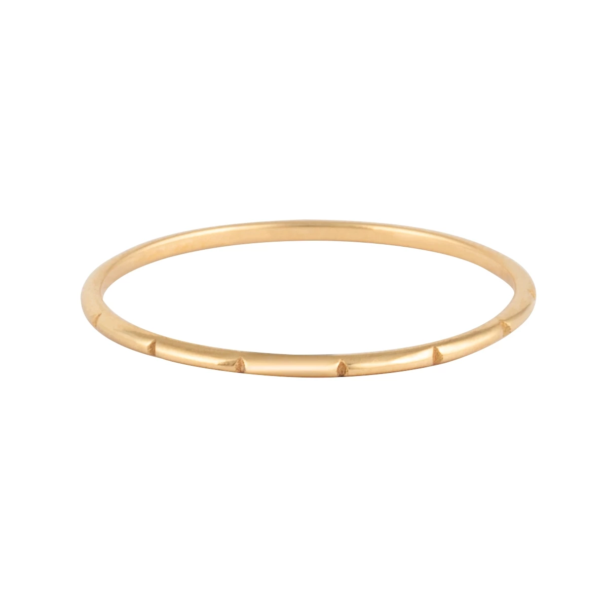 انگشتر طلا 18 عیار زنانه بان گالری مدل مینیمال خطی سایز 52-0.49 انگشتر طلا 18 عیار زنانه بان گالری مدل مینیمال خطی سایز 52-0.49