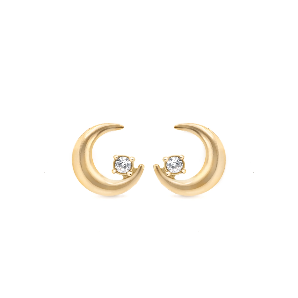 گوشواره طلا زنانه بان گالری مدل سلنا گوشواره طلا زنانه بان گالری مدل سلنا