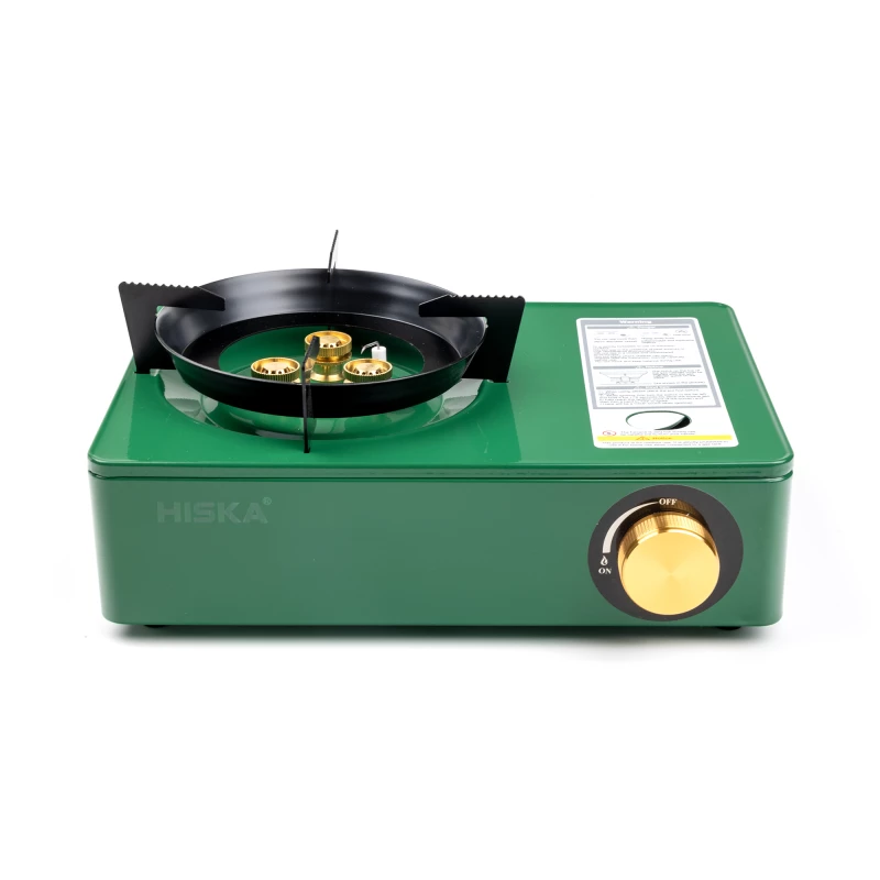 اجاق گاز مسافرتی هیسکا مدل H24-خاکی اجاق گاز مسافرتی هیسکا مدل H24-خاکی