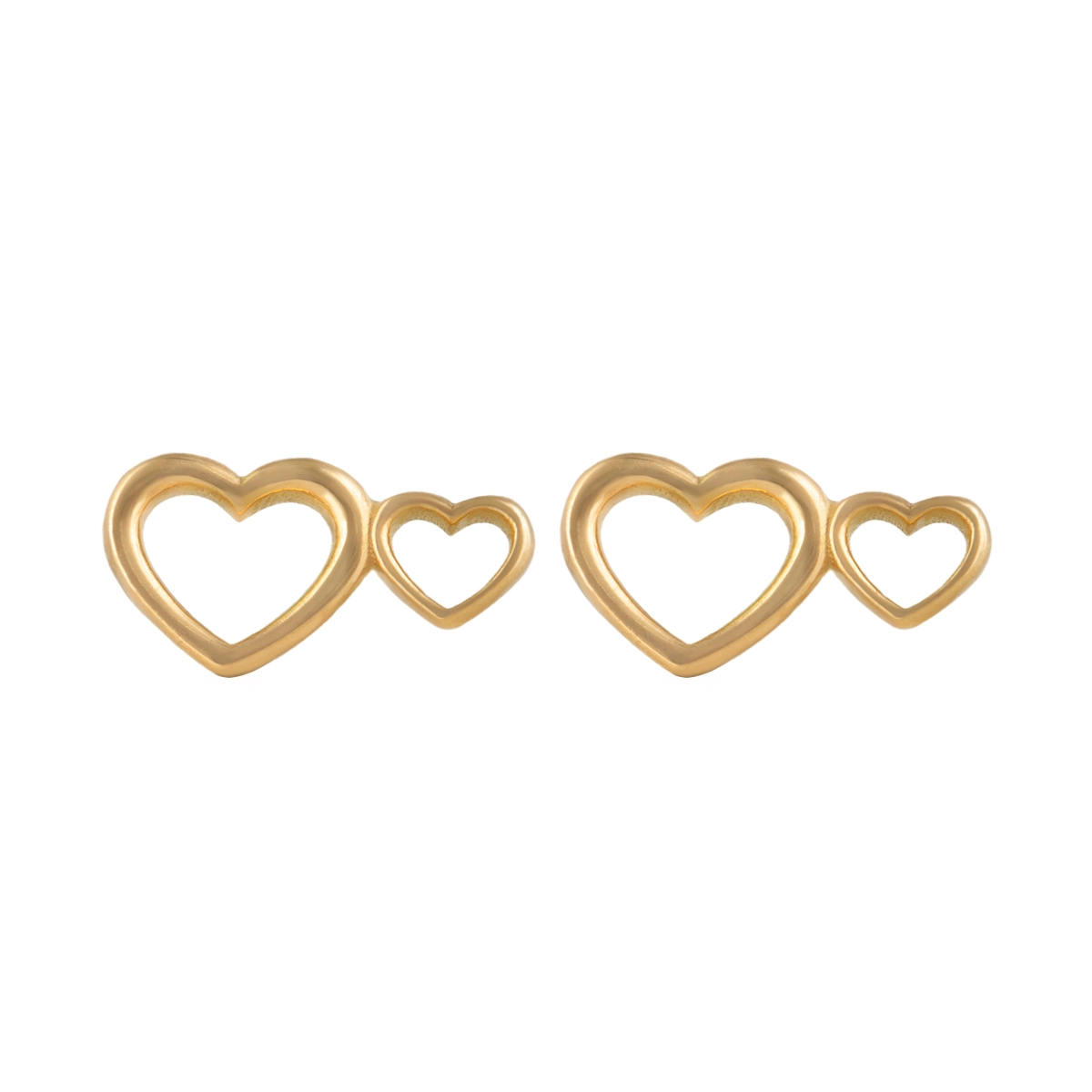 گوشواره طلا زنانه بان گالری مد‌ل جانان-1.00