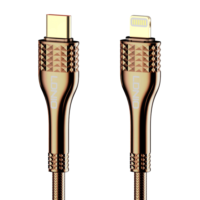 کابل تبدیل USB-C به لایتنینگ الدینیو مدل LC651i طول 1 متر کابل تبدیل USB-C به لایتنینگ الدینیو مدل LC651i طول 1 متر
