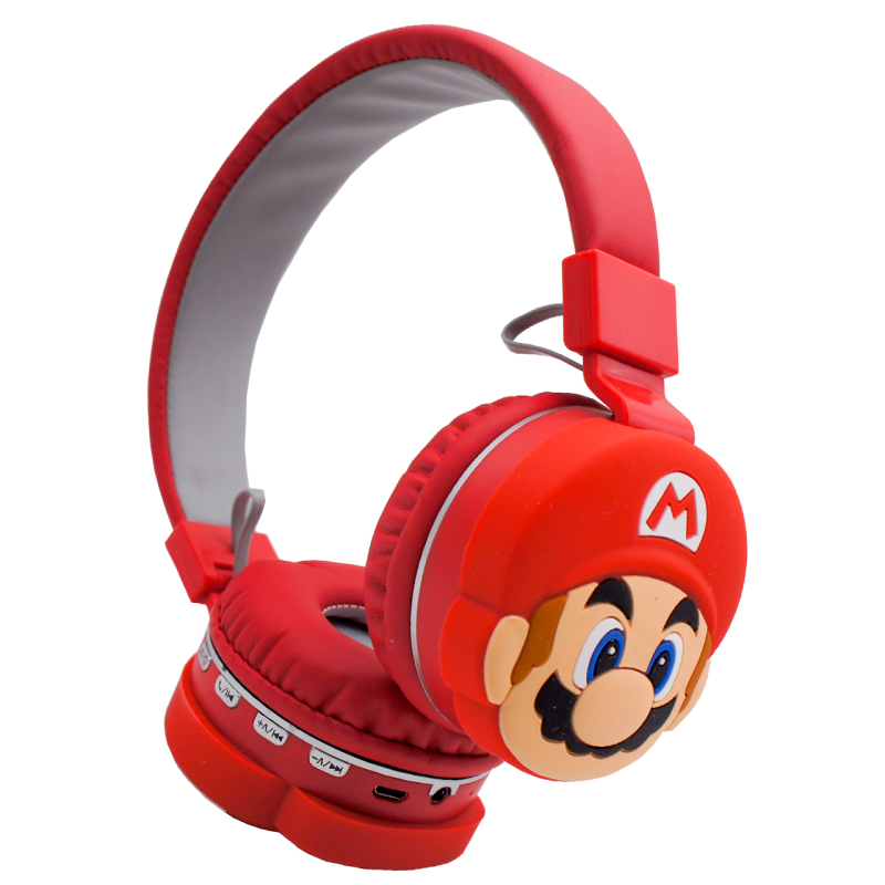 هدفون بلوتوثی مدل طرح فانتزی ماریو Super Mario AH-806Q هدفون بلوتوثی مدل طرح فانتزی ماریو Super Mario AH-806Q