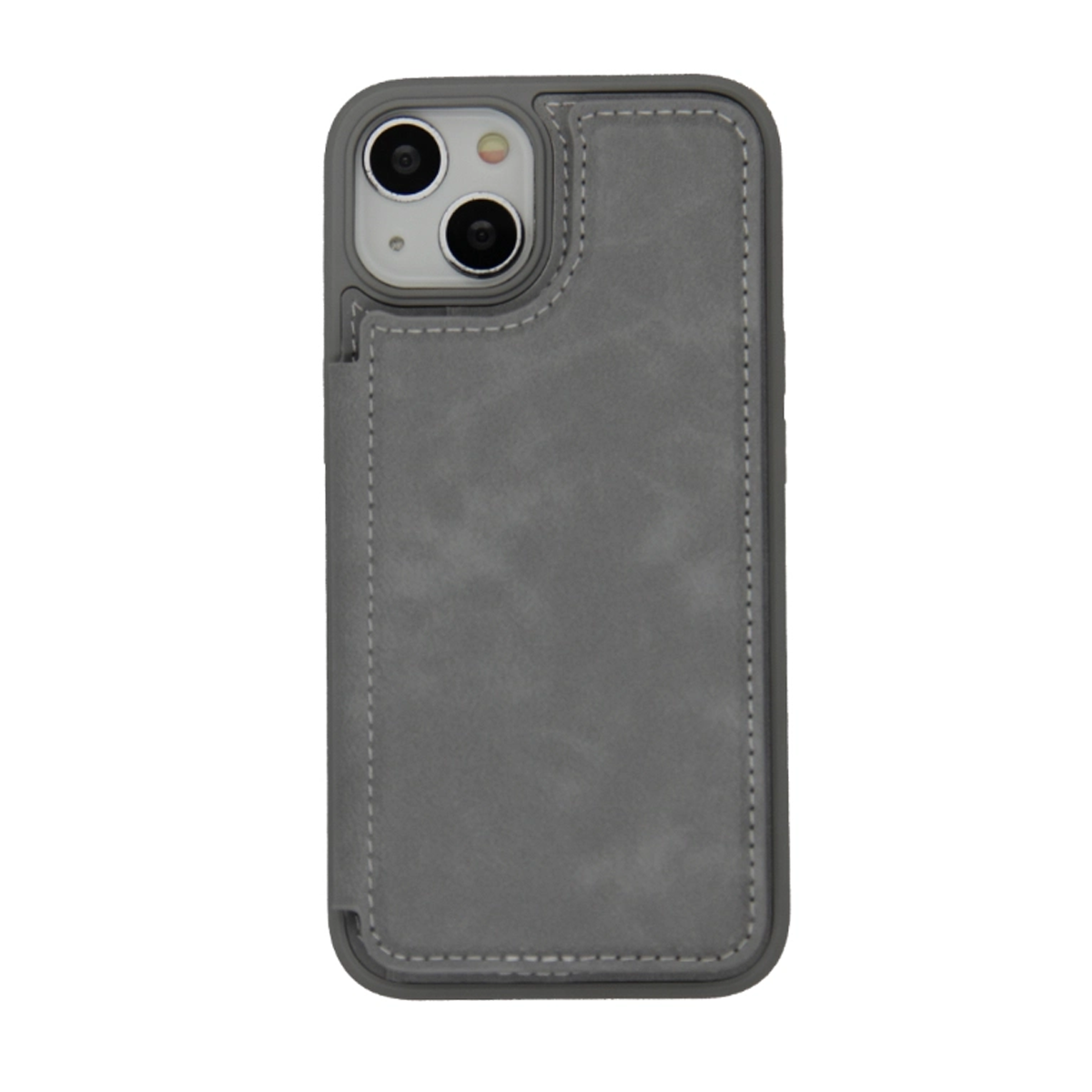 کاور گوشی اپل iPhone 13/14 مدل Leather-طوسی کاور گوشی اپل iPhone 13/14 مدل Leather-طوسی
