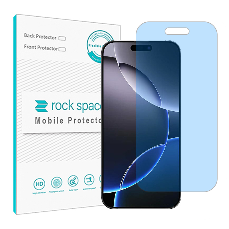 محافظ صفحه نمایش آنتی بلو راک اسپیس مدل Shield مناسب برای گوشی موبایل اپل Iphone 16 Pro Max محافظ صفحه نمایش آنتی بلو راک اسپیس مدل Shield مناسب برای گوشی موبایل اپل Iphone 16 Pro Max