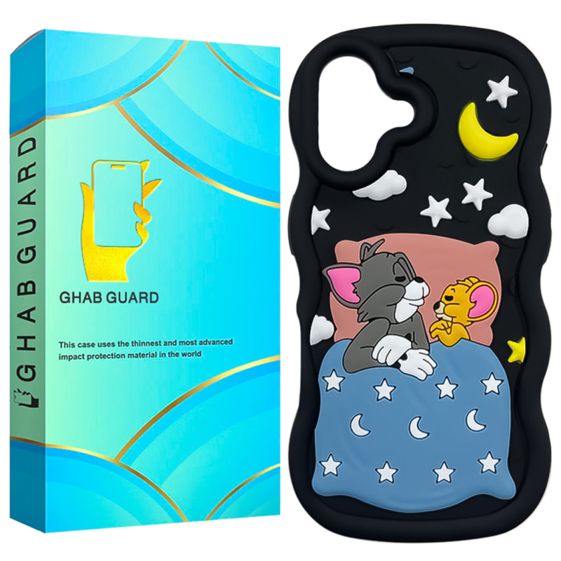 کاور قاب گارد طرح تام و جری مدل GT20 مناسب برای گوشی موبایل اپل iPhone 16 کاور قاب گارد طرح تام و جری مدل GT20 مناسب برای گوشی موبایل اپل iPhone 16