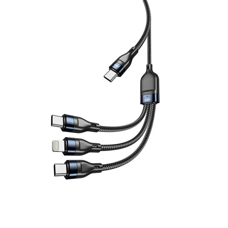 کابل تبدیل USB-C به USB-C , لایتنینگ جی بی کیو مدل CA-537 طول 1.5 متر