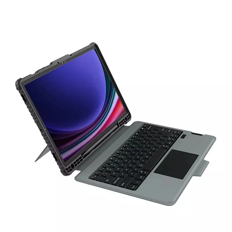 کیف کلاسوری نیلکین تبلت سامسونگ Galaxy Tab S10 Plus / Tab S9 Plus مدل Bumper Combo Backlit Keyboard کیف کلاسوری نیلکین تبلت سامسونگ Galaxy Tab S10 Plus / Tab S9 Plus مدل Bumper Combo Backlit Keyboard
